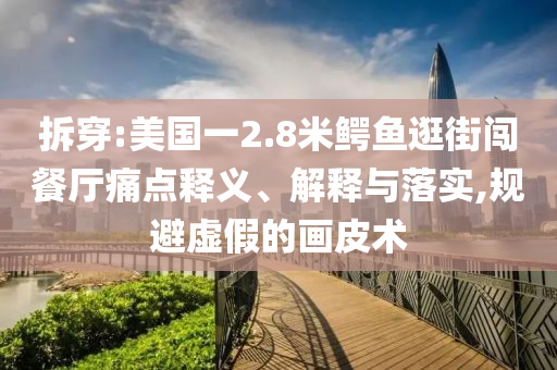 拆穿:美國一2.8米鱷魚逛街闖餐廳痛點(diǎn)釋義、解釋與落實(shí),規(guī)避虛假的畫皮術(shù)