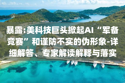 暴露:美科技巨頭掀起AI“軍備競賽”和謹(jǐn)防不實的偽形象-詳細(xì)解答、專家解讀解釋與落實