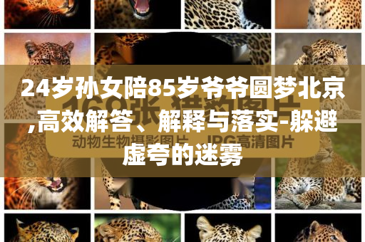 24歲孫女陪85歲爺爺圓夢北京,高效解答、解釋與落實-躲避虛夸的迷霧