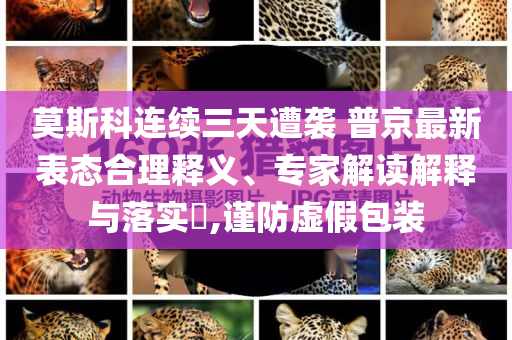 莫斯科連續(xù)三天遭襲 普京最新表態(tài)合理釋義、專家解讀解釋與落實(shí)?,謹(jǐn)防虛假包裝