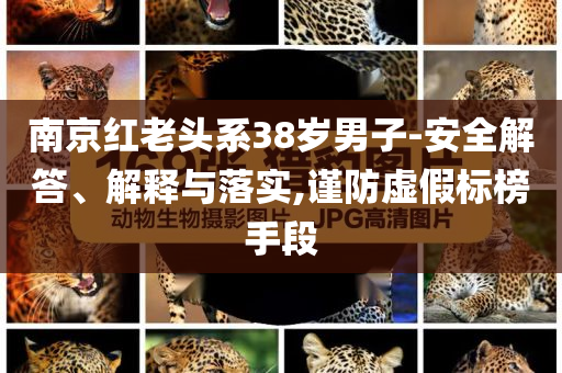 南京紅老頭系38歲男子-安全解答、解釋與落實,謹防虛假標榜手段