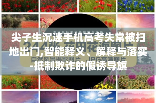 尖子生沉迷手機(jī)高考失常被掃地出門,智能釋義、解釋與落實(shí)-抵制欺詐的假誘導(dǎo)旗