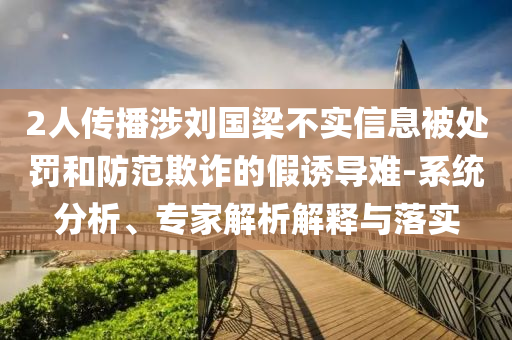 2人傳播涉劉國梁不實(shí)信息被處罰和防范欺詐的假誘導(dǎo)難-系統(tǒng)分析、專家解析解釋與落實(shí)